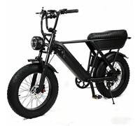 Vélo électrique YANGOR Y20 à gros pneus - Batterie 48 V 15 Ah - Noir