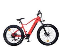 Vélo Électrique - YEEP.ME HOLIDAY - Red Vibrant - 26’’ FatBike - Moteur 48V - Batterie 13,4 Ah 643Wh - Freins Hydrauliques Rouge