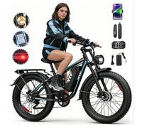 Vélo Électrique YVY C26MAX 26""- Double moteur 2000W - Batterie Amovible 48V 23Ah - Vitesse 50km/h - Freins hydrauliques