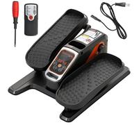 Vélo elliptique de bureau - SPORTNOW - 12 vitesses mode manuel & automatique 3 programmes - télécommande, écran LCD portable - noir