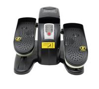 Vélo elliptique électrique sous table avec massage stationnaire des pieds, mini vélo elliptique électrique, avec télécommande, moniteur de fitness LCD, pour adolescents, personnes âgées et adultes