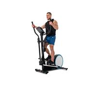 Hop-Sport Vélo elliptique électromagnétique HS-250C Riper, Roue d’inertie 18 kg, Machine Elliptique Fitness d'appartement