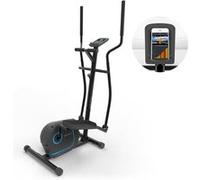 Myon Cycle Vélo elliptique volant d'inertie 12 kg SilentBelt System noir