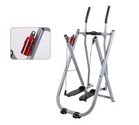 Vélo elliptique pliable, équipement cardio double pour salle de sport à domicile, machine d'entraînement peu encombrante
