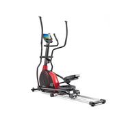 Hop-Sport Vélo elliptique pliable HS-095CF Prizm, Roue d'inertie de 30 kg, Poids max. d’utilisateur 135 kg, Noir Rouge