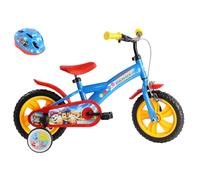 Vélo enfant 12'' avec stabilisateurs La Pat' Patrouille + casque NICKELODEON