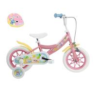 Vélo enfant 12'' avec stabilisateurs Stitch + casque DISNEY