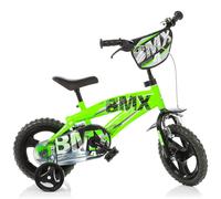 Vélo Enfant 12" BMX Dino Bikes Idéal Pour Enfants 87-110 Cm Avec Rodages