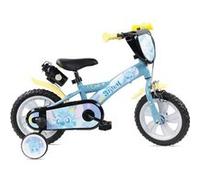 Generique Vélo enfant 12" Stitch de Disney – 1 frein – pneus increvables EVA – 2 stabilisateurs