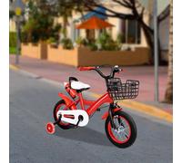 Vélo enfant 12 pouces avec roues d'entraînement Le vélo enfant 12 pouces, avec sa couleur vive, est plus élégant et attire immédiatement le regard. Ergonomique, il est équipé d'un triangle de sécurité