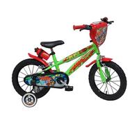Vélo Enfant 14 Garçon URBAN SKATE / pour enfant ? 105 cm avec stabilisateurs à molettes