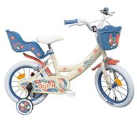Vélo Enfant 14'' Léo et Stitch de Disney équipé de 2 Freins