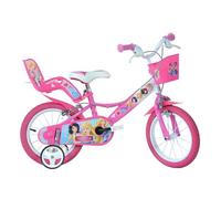 Vélo enfant 16'' - DINOBIKES - FAIRYTALE - 16 pouces - Rose - 5-7 ans