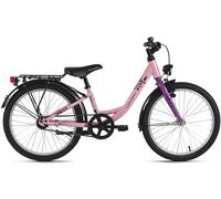 Vélo enfant 20" Cindy avec éclairage TC 27cm 1 vitesse 3 Coloris Dacapo M227K