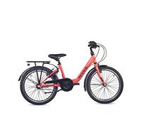 Vélo enfant 20 pouces fille SCOOL-chiX-N3-3 vitesses-Coral-Dark-Red-frein à rétropédalage-Ã partir de 6 ans