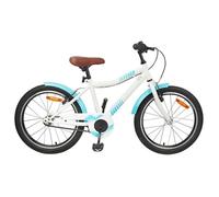 Vélo enfant 24"" Vidaxl 8-12 ans - cadre acier, guidon & selle réglables, bleu clair
