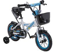 Vélo enfant Actionbikes Donaldo 12 pouces, freins V-Brake, hauteur réglable, stabilisateurs, panier