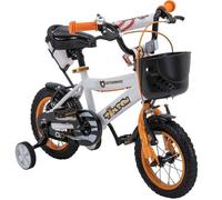 Vélo enfant Actionbikes Timson 12 pouces, freins V-Brake, hauteur réglable, stabilisateurs, panier