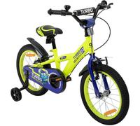 Vélo enfant Actionbikes Turbo 16 pouces, stabilisateurs, freins V-Brake, protège-guidon/chaîne, sonnette