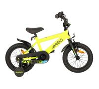 AMIGO Speeder 14 pouces garon frein rtropdalage jaune/noir