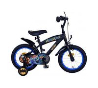 Vélo Enfant Batman 14 Pouces Noir 3,5-5 Ans Avec Roues Stabilatrices