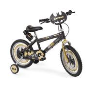 Vélo enfant Batman 16 pouces - Toimsa - 16 pouces - Noir - Aluminium - Rétropédalage - Super-héros - Débutant