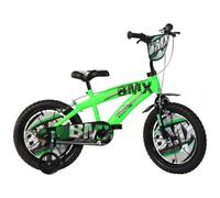 Vélo Enfant BMX - DINOBIKES - 16 pouces - Vert - 5 à 7 Ans - Mixte