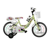 Vélo enfant Canellini VENERE 14" BABY BUNNY - Gris clair