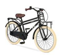 Vélo enfant - DERYAN - Cooper 20 pouces - Guidon & selle réglables - Frein à main - Éclairage avant/arrière