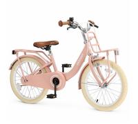 Vélo enfant - DERYAN - Liv 20 pouces - Rose - Guidon & selle réglables - Éclairage avant/arrière