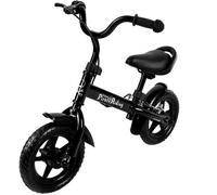 Vélo enfant - DEUBA - Easy Pirate - Noir - Selle et guidon réglable - Frein arrière 12