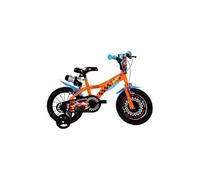 Vélo enfant DINO BIKES 16 pouces Hot Wheels cadre acier Freins AV/AR Orange