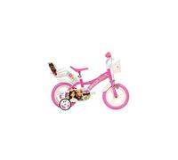 Dino Bikes Vélo Barbie 12" – Roues blanches et roses – Pour fille 87–110 cm