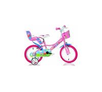 Vélo enfant DINO BIKES Peppa Pig 16 pouces Rose - Freins à main