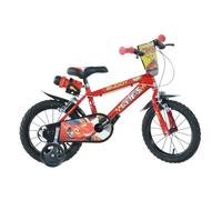 Vélo enfant - DINOBIKES - BUDDY CARS - Roues 16 pouces - Pneus gonflables - Freins avant/arrière