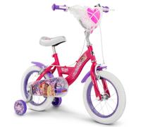 Vélo enfant disney princess 14 rose-violet 14 pouces
