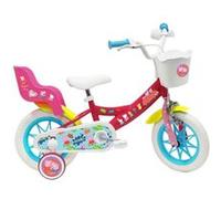 Vélo enfant Fille 12'' Peppa Pig pour enfant Rose, Jaune G