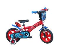Vélo enfant Garçon 12'' SPIDERMAN / taille < 90/95 cm équipé de 2 freins & 2 stabilisateurs avec molettes