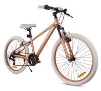 Vélo enfant garçon vélo 24 pouces pour la Sainte Cène vélo avec 7 vitesses dérailleurs Shimano RevoShift vélo amortisseur VERDANT ROWAN SHOX
