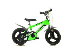 Vélo enfant garçon - Vélo garçon 12 pouces MTB R88| Vélo enfant original avec roues stabilisatrices - Le vélo comme cadeau pour les garçons - Vert