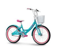 Vélo Enfant - Girly Girl - Roues 20"" - Age 6 à 11 ans - Classique style - Bleu - Produit HUFFY
