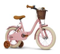 Vélo enfant - HUFFY - Vintage - Roues 14"" - 4-6 ans - Rose