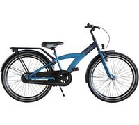 Vélo enfant Kyoso X-Rider 24 pouces avec frein à rétropédalage - Bleu foncé/noir