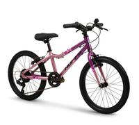 Vélo Enfant - Literide - Roues 20"" - Age 6 à 9 ans - Aluminium - Léger - 7 vitesses - Rose/Violet - Produit HUFFY