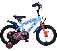 Vélo enfant Marvel Spidey 14 pouces sous licence officielle en bleu - sécurité, plaisir et aventure pour votre enfant !