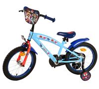 Vélo Enfant Marvel Spidey 16 Pouces Bleu Rouge 4-6 Ans Avec Roues D'Appui