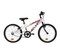 Vélo enfant - Modèle 20'' mixte pour taille de 120 à 140 cm - monovitesse - freins V-Brake et jantes en aluminium Blanc G