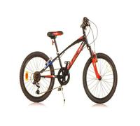 Velò Enfant Mtb Aurelia Sport 20 Pouces Avec Shimano 6 Vitesses Et Suspension Multicolore