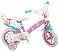Vélo enfant Peppa Pig 12" rose