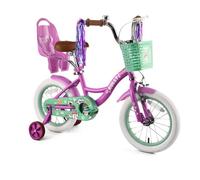 Vélo Enfant Rully - Roues 16 pouces - 5-7 ans - Stabilisateurs - Guidon/Selle réglables - Violet